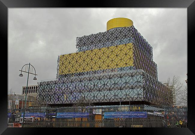  Birmingham Library Framed Print by Tony Murtagh