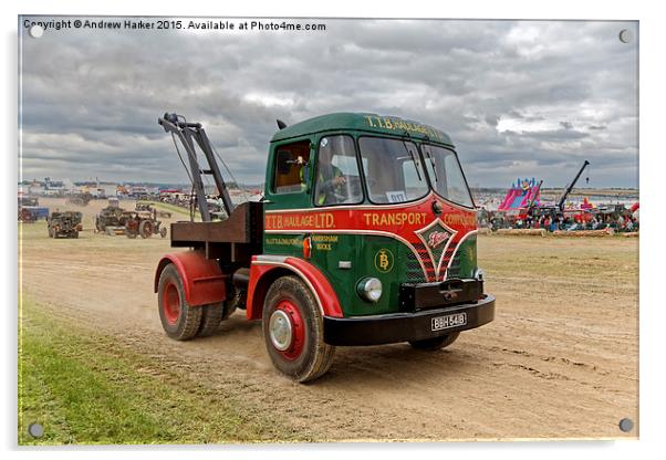 1964 Foden S20  Acrylic by Andrew Harker