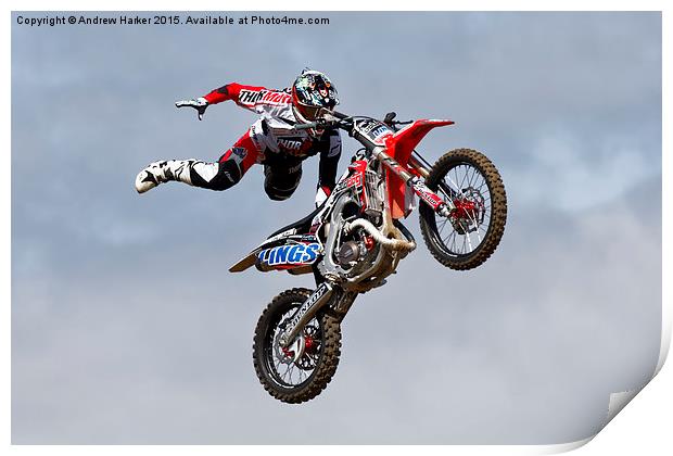 Bolddog Lings FMX Display Team Print by Andrew Harker