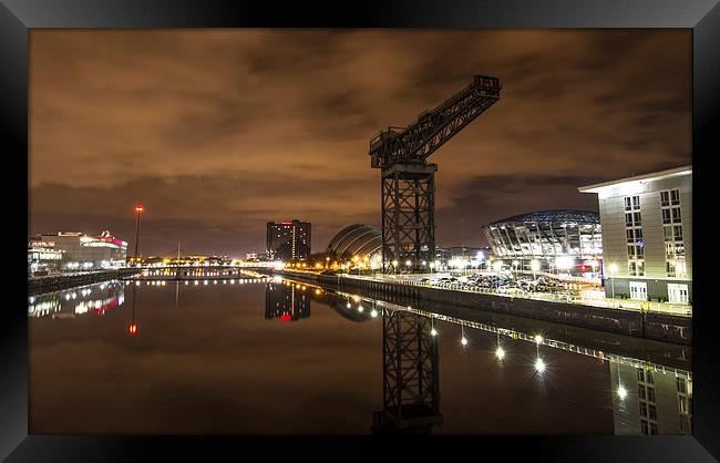  Finnieston Crane Glasgow Framed Print by Buster Brown