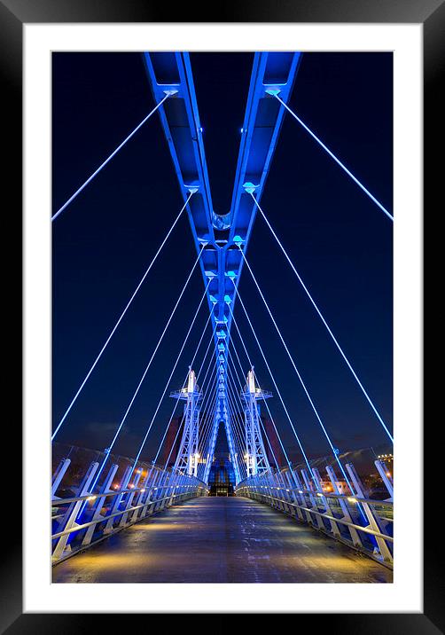  Bridge To Quay West  Framed Mounted Print by Phil Durkin DPAGB BPE4