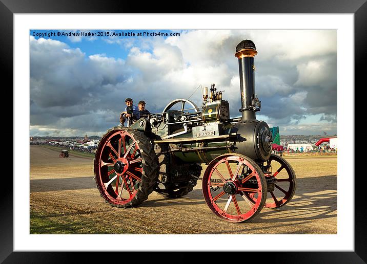 Ruston & Hornsby 6nhp General Purpose Engine  Framed Mounted Print by Andrew Harker