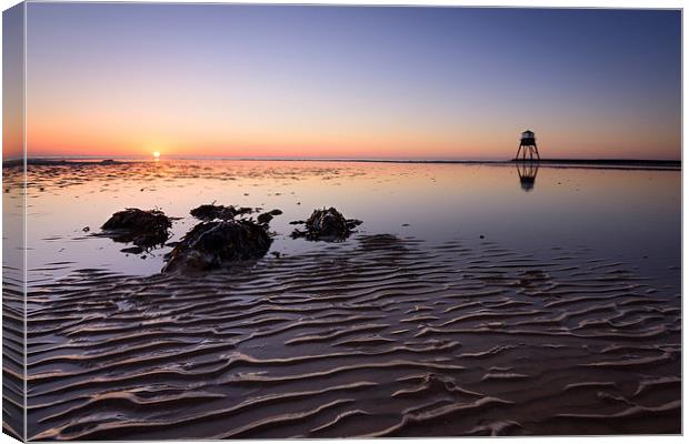  Low Tower Dovercourt Sunrise Canvas Print by Nick Rowland