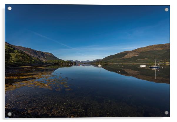  Loch Leven Acrylic by Nick Rowland