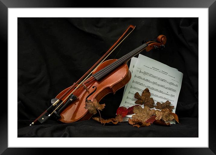  Vivaldi Four Seasons Autumn Framed Mounted Print by Nick Rowland