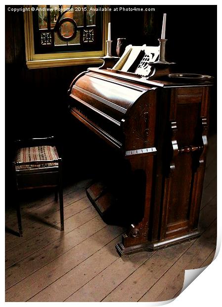  The Piano Print by Andrew Poynton