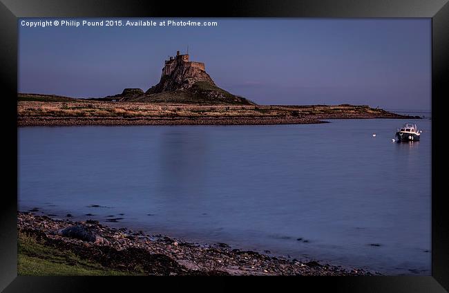 The Holy Island, Northumberland  Framed Print by Philip Pound