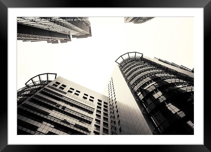  Skyscrapers Kuala Lumpur Malaysia Framed Mounted Print by Phil Crean