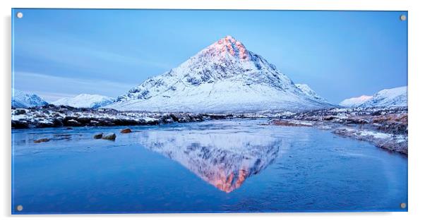  Winter in Glencoe Acrylic by Stephen Taylor