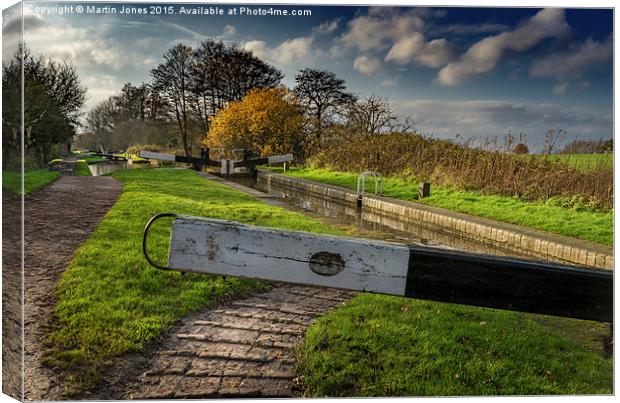  The Tardebigge Flight Canvas Print by K7 Photography