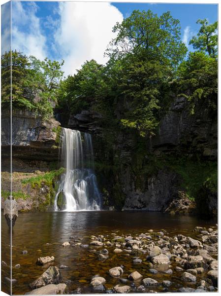 Waterfall  Canvas Print by chris smith