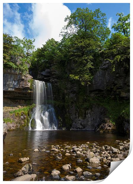 Waterfall  Print by chris smith