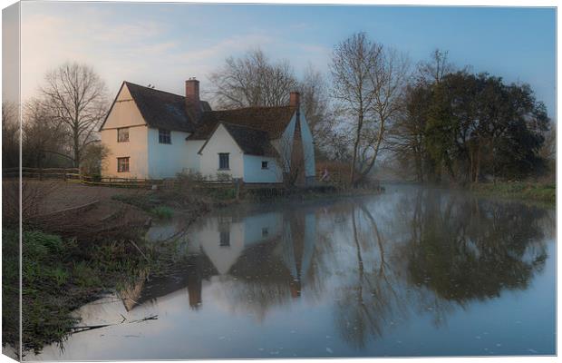 Willy Lott's House Canvas Print by Nick Rowland