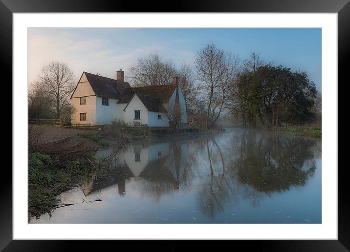  Willy Lott's House Framed Mounted Print by Nick Rowland