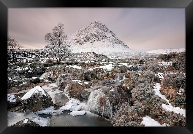  Glencoe Winter Morning Framed Print by Grant Glendinning