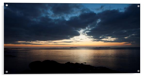  West coast sunset Acrylic by James Buckle