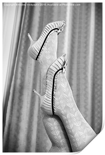 Shoes #6088 Print by Andrey  Godyaykin