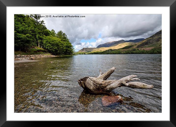 Buttermere Lake District Framed Mounted Print by Gary Kenyon