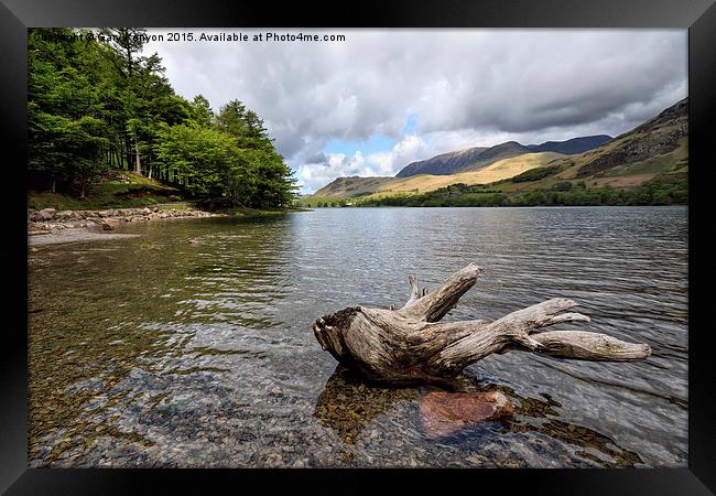 Buttermere Lake District Framed Print by Gary Kenyon