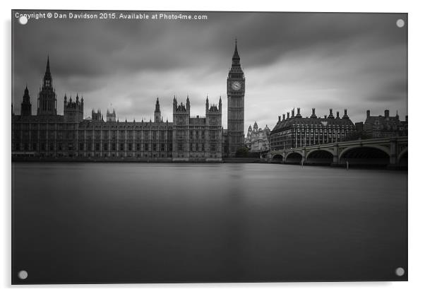  London Big Ben Acrylic by Dan Davidson