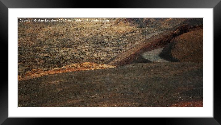 The road to hell  Framed Mounted Print by Mark Lovelock