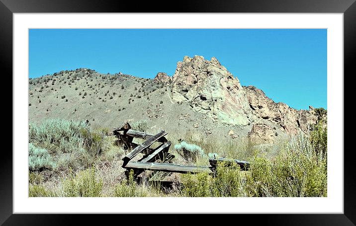  Smith Rock Framed Mounted Print by Wilhelmina Hayward