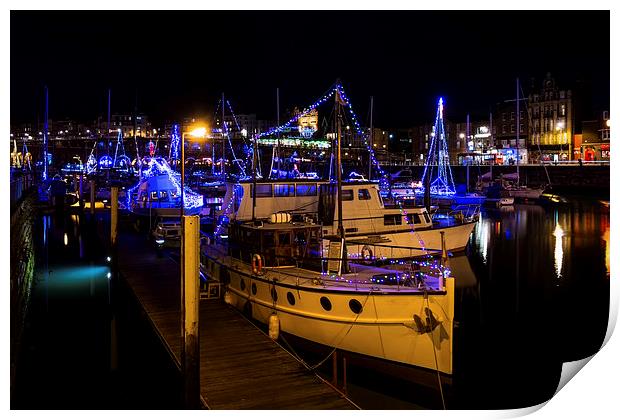  Ramsgate Harbour Print by Ian Hufton