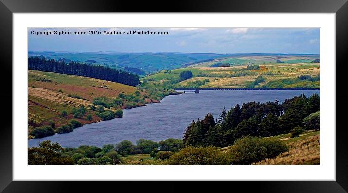  The Brecon Beacons Framed Mounted Print by philip milner