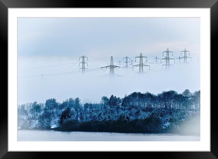  The freezing fog is clearing Framed Mounted Print by Trevor Kerr