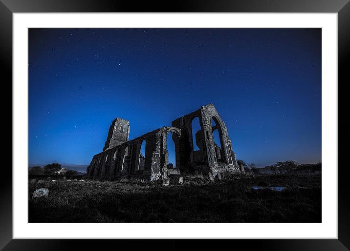  The church at covehithe Framed Mounted Print by Paul Nichols
