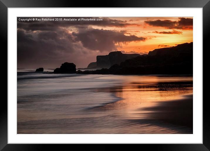  Sunrise at Sandhaven Framed Mounted Print by Ray Pritchard