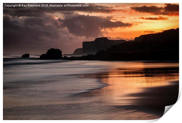  Sunrise at Sandhaven Print by Ray Pritchard