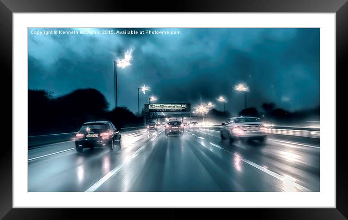 Going Home  Framed Mounted Print by Kenneth  McArthur