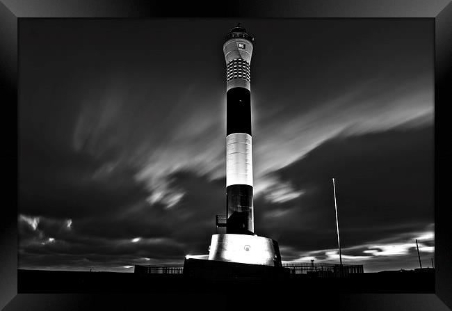  Dungeness Lighthouse standing defiant ! Framed Print by Trevor Kerr