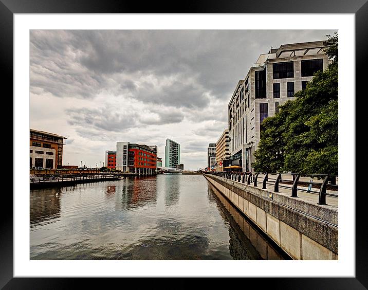  Princes Dock Framed Mounted Print by David McCulloch