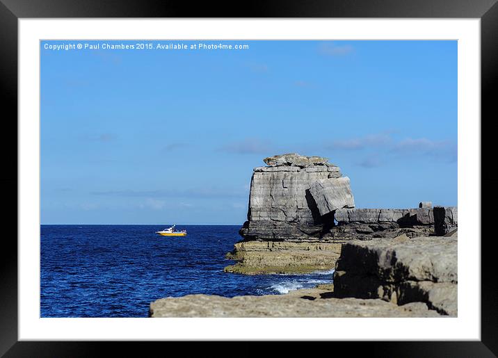 Pulpit Rock  Framed Mounted Print by Paul Chambers