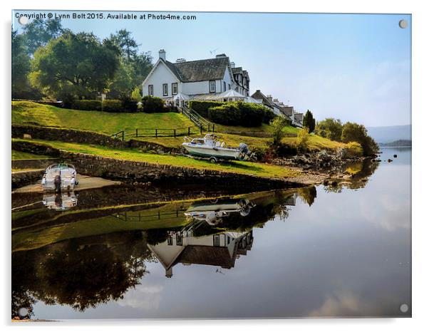  Loch Awe Argyll Scotland Acrylic by Lynn Bolt