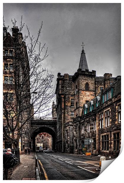 The Cowgate Print by Tom Gomez