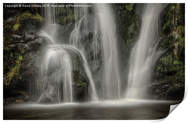  Waterfall Print by David Oxtaby  ARPS