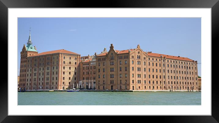 G Stucky Hilton Molino hotel in Venice, Italy. Framed Mounted Print by Ian Middleton