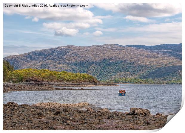  Loch Sunart Scotland Print by Rick Lindley