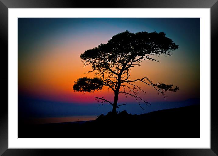  Patara Beach sunset Framed Mounted Print by Trevor Kerr