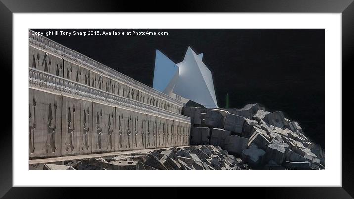  Temple to the Moon Framed Mounted Print by Tony Sharp LRPS CPAGB