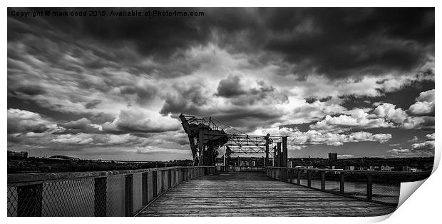  Dunston Staithes Print by mark dodd