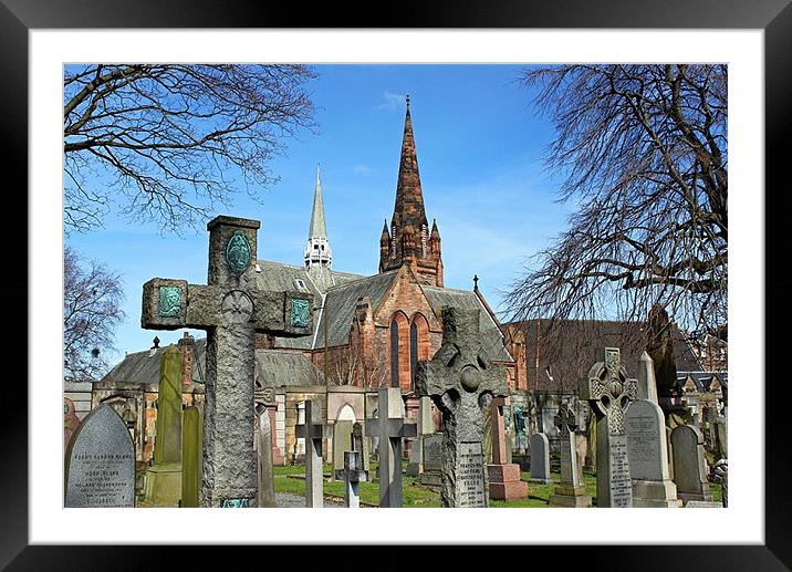 Dean Cemetery Framed Mounted Print by Stephanie Reeves
