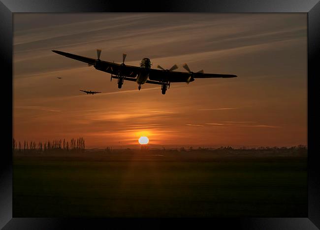   The final Approach Framed Print by Stephen Ward