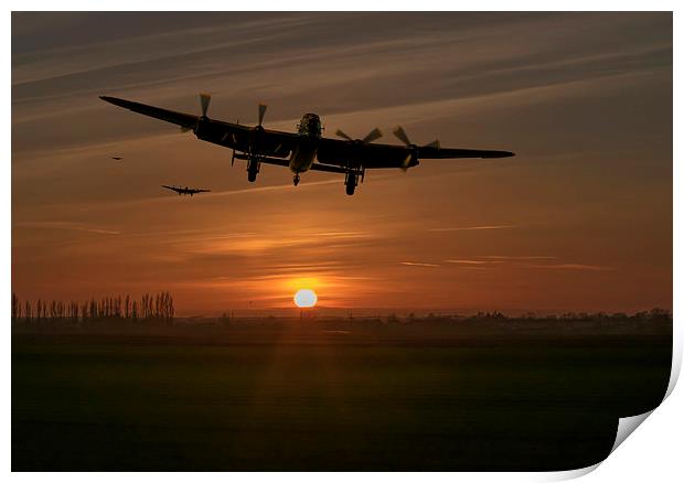   The final Approach Print by Stephen Ward