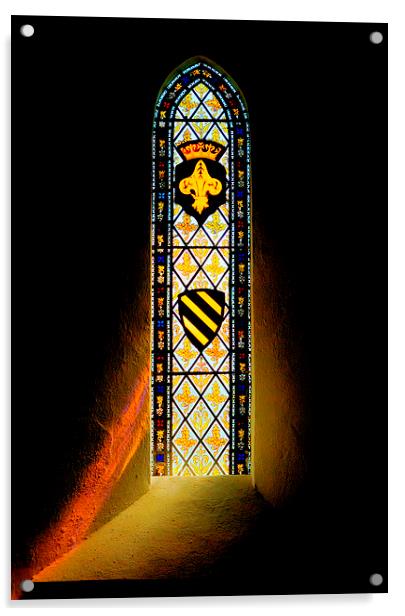 Divine Light Acrylic by Malcolm McHugh