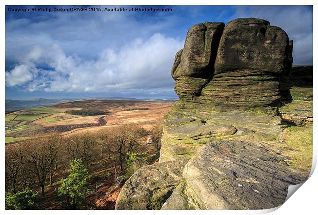 Majestic Stanage Edge Print by Phil Durkin DPAGB BPE4