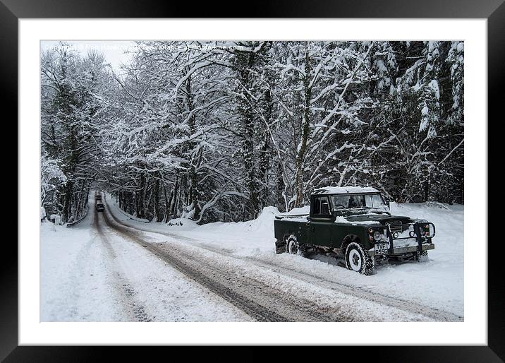  Winter Rover  Framed Mounted Print by Rob Hawkins